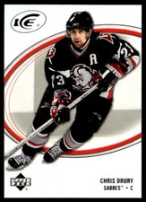 2005 Upper Deck Ice    Chris Drury 13   Buffalo Sabres