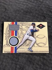 2001 Fleer Platinum National Patch Time NNO Vladimir Guerrero  Montreal Expos