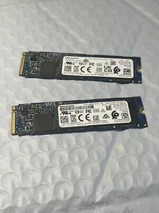 SET OF 2 KIOXIA KXG6AZNV512G 512GB Laptop m.2 NVMe SSD SET OF 2 - Afbeelding 1 van 3