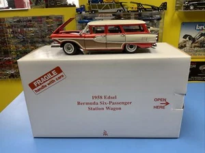DANBURY MINT 1958 EDSEL BERMUDA SIX PASSENGER STATION WAGON - Picture 1 of 19
