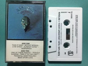 THEIR GREATEST HITS 1971-1975 by EAGLES (Cassette 1976 Asylum) - Picture 1 of 3