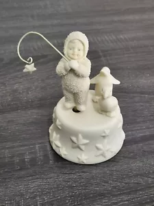 Dept 56 Snowbabies Catch A Falling Star Musical #68713 Tested Working No Box - Picture 1 of 12