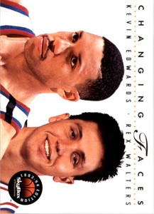 1993-94 SkyBox Premium Basketball #308 Kevin Edwards CF/Rex Walters