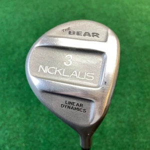 Nicklaus The Bear N1 Linear Dynamics 3-wood Nicklaus R-flex graphite Tour Wrap - Picture 1 of 13
