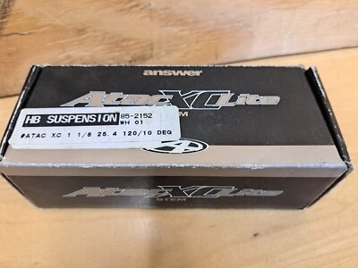 Answer A-Tac XC Lite Threadless Stem / 1 1/8 inch / 120 mm / 25.4 clamp - Image 1 of 4