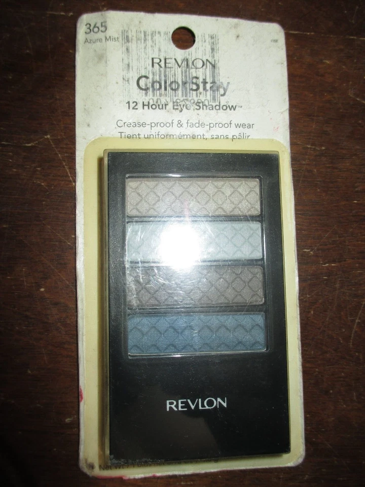 Revlon ColorStay 12 Hr Eye Shadow Quad - AZURE MIST #365 - Sealed - Image 1 of 1