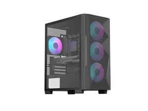 Rosewill FBM-X6 Black Micro ATX Mid Tower Case - Tempered Glass Side Panel, High - Picture 1 of 11