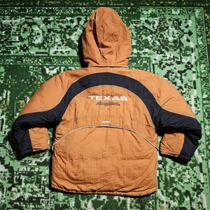Vintage Starter Texas Longhorns Children Size 8-10 Jacket Puffer UT Orange Black - Picture 1 of 16