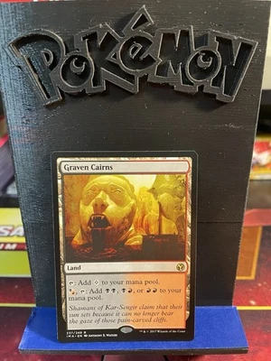 MTG Graven Cairns Rare Land 237/249 Iconic Masters NM - Image 1 of 2