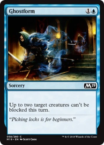 x1 Ghostform - Core Set 2019 (M19) - NM - MTG - Image 1 of 1