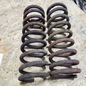 C3 Corvette Front Suspension Coil Spring Pair Springs 68-82 OEM USED Original - Picture 1 of 6