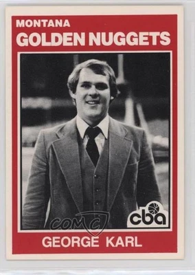 1981-82 TCMA CBA George Karl #77 HOF - Image 1 of 2