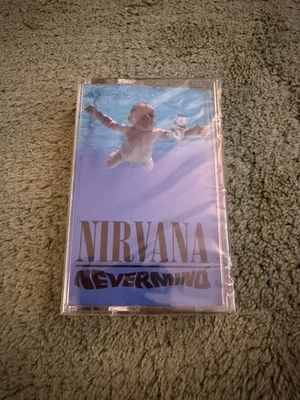 NIRVANA Nevermind Limited Silver SEALED Cassette - Image 1 of 2