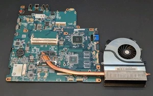 Placa madre todo en uno Sony VAIO VPCJ111FX con disipador térmico y ventilador - probada y funcionando - Imagen 1 de 4