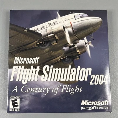 Vintage 4 Disc Set Microsoft Flight Simulator 2004:A Century of Flight PC CD ROM - Image 1 of 4