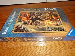 NUEVO SELLADO Ravensburger "El Señor de los Anillos: Las Dos Torres" 2000 piezas para edades 14+ - Imagen 1 de 12