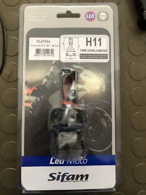 LAMPADA H11 LED + ALIMENTATORE 16W 2200 LUMENS - Immagine 1 di 3