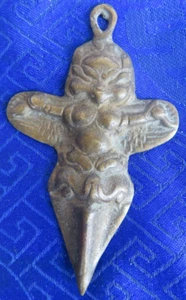 Antique Handmade Tantrik Tibetan Buddhist Bronze Garud Phurba, Nepal - Picture 1 of 5
