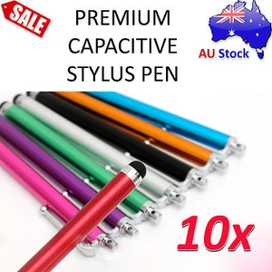 10x Premium Universal Capacitive Stylus Touch Screen Pen for iPad iPhone Samsung - Picture 1 of 7