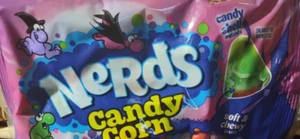 Nerds CANDY CORN Soft & Chewy Candy Fall Halloween -1ea 4oz Bag-New-(See Below) - Picture 1 of 4