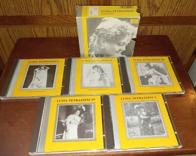 LUISA TETRAZZINI: The Complete Known Recordings (5-Disc CD Set) PEARL England - Image 1 of 4