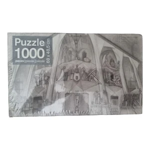 Cathedral Sketch 1000 Piece Jigsaw Puzzle Sagrada Familia - Picture 1 of 2