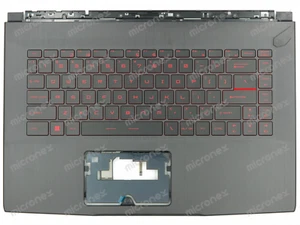 MSI Thin GF63 9RC GF63 9RCX Palmrest Keyboard LED US-International - Picture 1 of 2