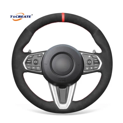 Чехол на руль автомобиля из синтетической замши для Honda Acura RDX 2019-2021 #2201 - Изображение 1 из 4