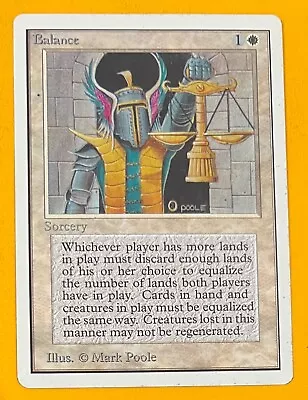 MTG BALANCE Unlimited (OldManMTG 007-210) - Image 1 of 4