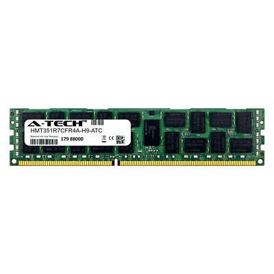 4GB DDR3 PC3-10600R RDIMM (Hynix HMT351R7CFR4A-H9 Equivalent) Server Memory RAM - Image 1 of 2