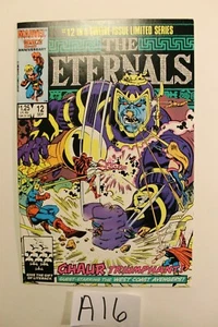 The Eternals  Vol 2 #12 comic HOT Thena Sersi Ikaris Makkari Thanos Marvel A16 - Picture 1 of 7