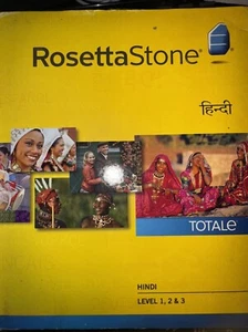 Rosetta Stone Hindi Level 1. Version 4 With Headphones - Picture 1 of 14