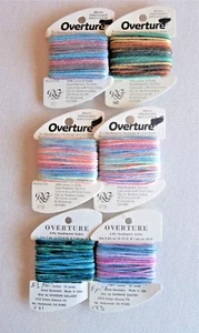 6 Rainbow Gallery Needlepoint/Embroidery Thread OVERTURE 4-Ply 100% Cotton - Picture 1 of 6