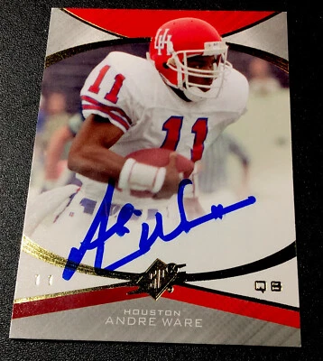 Andre Ware #26 Signed 2013 Upper Deck SPx NFL Football AUTO Heisman AUTO - Image 1 of 2