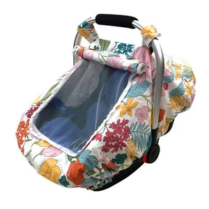 Stretchy Carseat Canopy for Babies Car Seat Covers Canopies 4 Seasons Sun-Proof - Picture 1 of 11