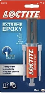 LOCTITE RAPID Tube 1ML EXTREME Epoxy Power Glue Bonds Super Glue Solvent - Picture 1 of 3