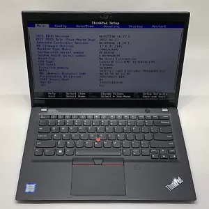 Lenovo ThinkPad T490s Laptop i5 8365U 1.60GHZ 14" FHD 16GB NO HDD BIOS LOCKED - Picture 1 of 12