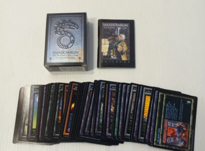 Shadowrun Trading Card Game Limited Edition Starter Deck Pre-Owned Unplayed 1997 - Image 1 of 4
