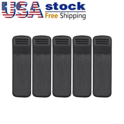 5* Clip da cintura adatta per radio HLN8255 CP200 CP040 CP140 EP450 CP200D PR400 SP50 - Immagine 1 di 3