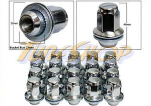 20 TOYOTA LEXUS 14x1.5 1.5 OEM OE STOCK FACTORY WHEELS RIMS MAG LUG NUTS 22 HEX - Picture 1 of 2