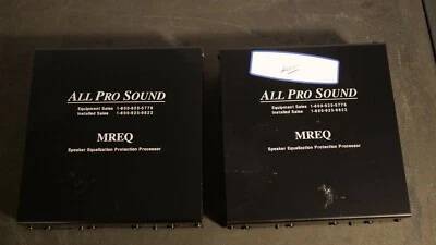 Two Ashly (All Pro Sound) MREQ Speaker Equalization Protection Processors  - Image 1 of 4