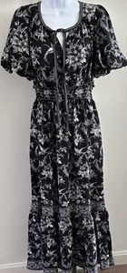 NWT Max Studio Black & White Floral Dress Ladies SP MSRP $188 - Picture 1 of 7