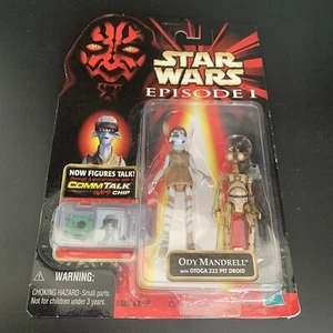 Rare Star Wars ODY MANDRELL + Pit Droid Figures 1999 Toy Phantom Menace BNIB VGC - Picture 1 of 12