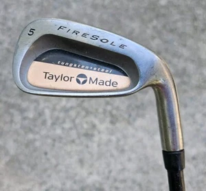 Taylormade Firesole Tungsten Steel 5 Iron S-90 Bubble Shaft RH 38.5" - Picture 1 of 7