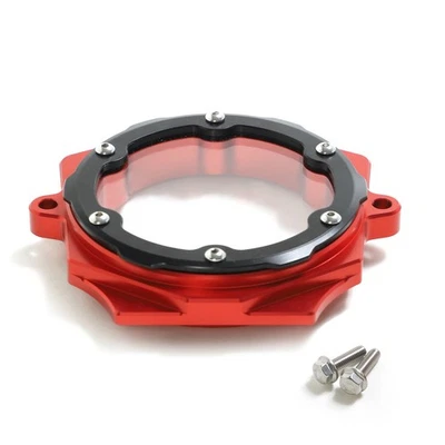 Billet Camshaft Cam Cover for Yamaha Raptor 700 700R YFM700R 2006-25 Red + Black - Image 1 of 4