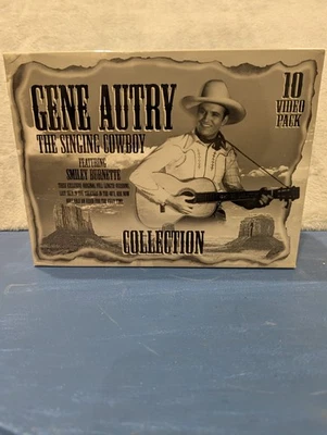 Gene Autry The Singing Cowboy 10 Video Pack Collection VHS - Image 1 of 4
