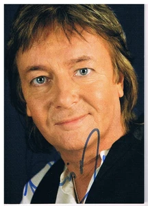 "Chris Norman", schönes original Autogramm auf AK, Portofrei - Bild 1 von 1