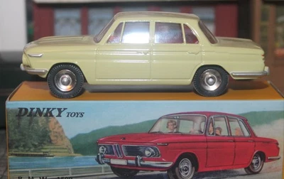 BMW 1500 à 1800 1962 -1971 Vert clair Dinky Toys 534 Atlas F Neuf 1/43 +Livret - Photo 1/4
