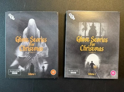 Ghost Stories for Christmas Volume 1 + 2 Blu-ray BFI BBC w/ Slipcovers + Books - Image 1 of 4