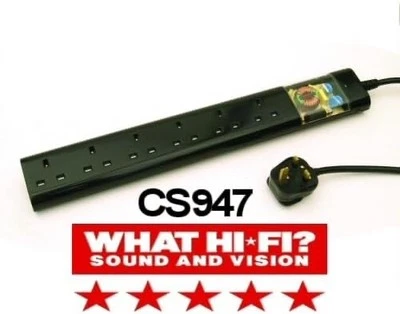 Tacima CS947 6 Way UK Mains Conditioner Surge Protection Interference Filter 2M - Image 1 of 4